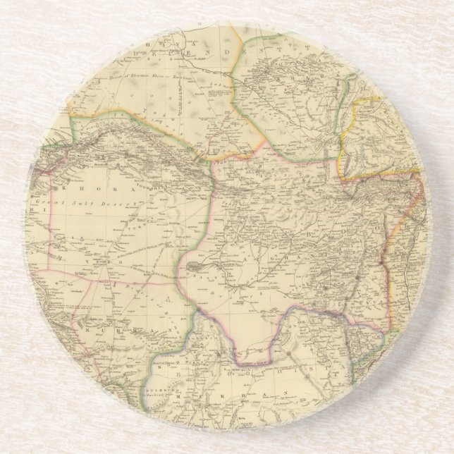 Posavasos Asia Central 2 (Frente)