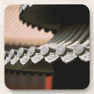 Posavasos Asia, China, Beijing. Ciudad prohibida, grande