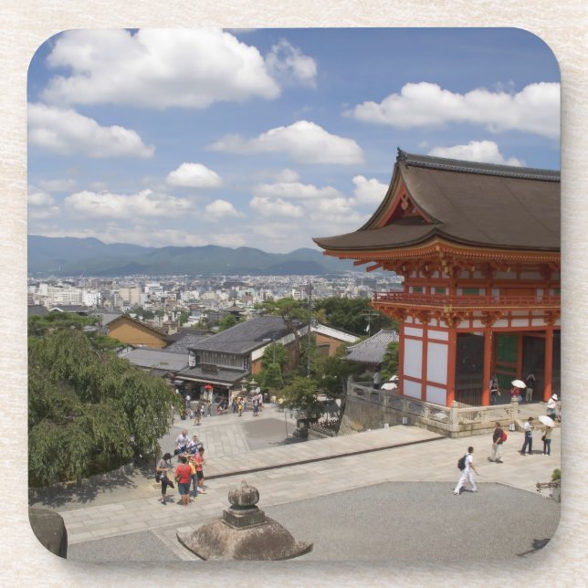 Posavasos Asia, Japón, Kioto, Templo Kiyomizu (Frente)