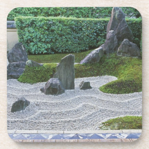 Posavasos Asia, Japón, Kyoto, templo Daitokuji, Zuiho-in