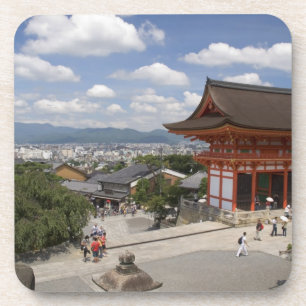 Posavasos Asia, Japón, Kyoto, Templo Kiyomizu