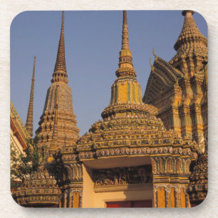 Posavasos Asia, Tailandia, Bangkok, Wat Po, más antiguo de l