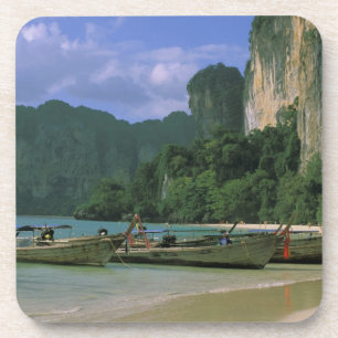 Posavasos Asia, Tailandia, Krabi. West Railay Beach,