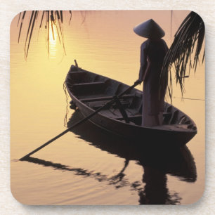 Posavasos Asia, Vietnam, delta del Mekong, Can Tho. Tarde