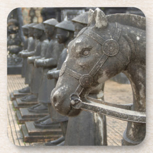 Posavasos Asia, Vietnam. Figuras y estatuas de caballos