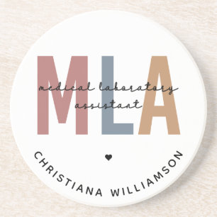 Posavasos Asistente de Laboratorio Médico de MLA Personaliza