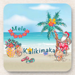Posavasos Asistentes de Hawaii Mele Kalikimaka