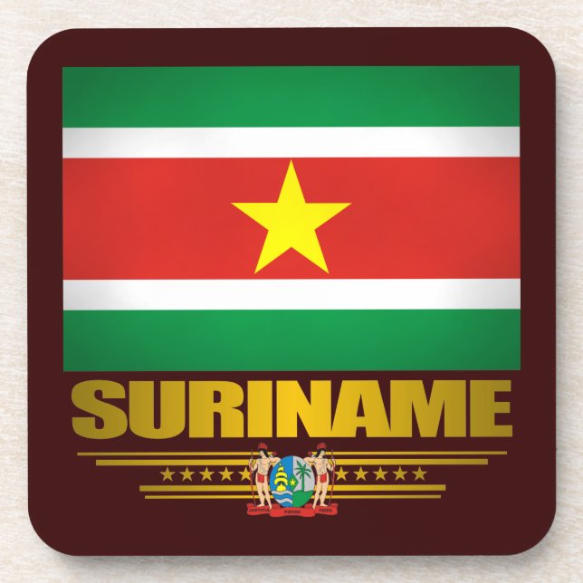 Posavasos Asistentes del "Orgullo de Surinam" (Frente)