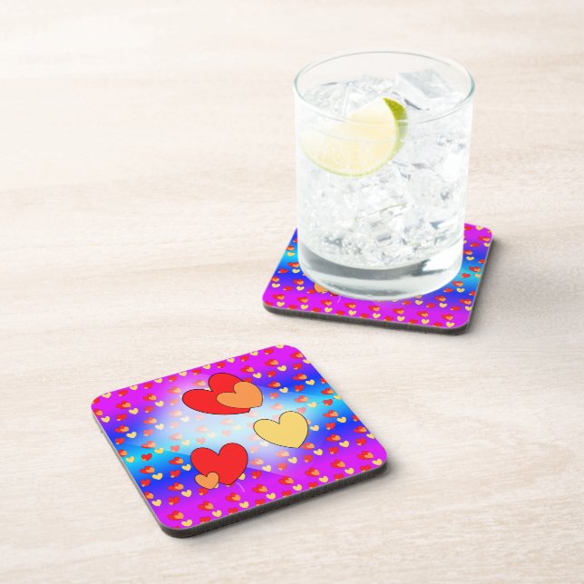 Posavasos Asistentes para la celebración de Personalizados d (Lado Derecho)