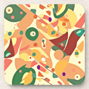 Posavasos Asombroso arte de patrones aleatorios