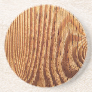 Posavasos Aspecto de la madera natural: escayola de piedra a