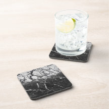 Aspecto de mármol blanco negro moderno glam minima