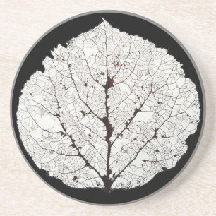 Posavasos Aspen Leaf Skeleton 1