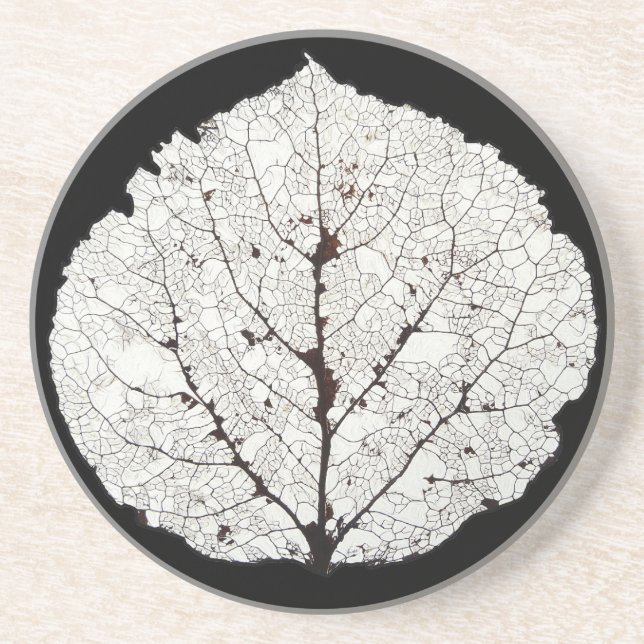 Posavasos Aspen Leaf Skeleton 1 (Frente)