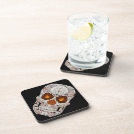 Posavasos Aspen Leaf Skull 11