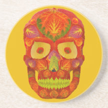 Aspen Leaf Skull 16