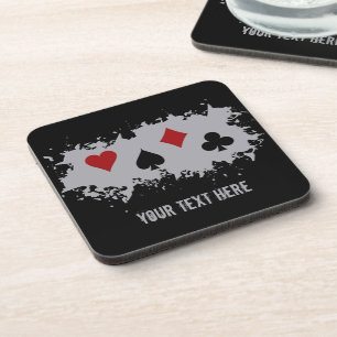 Posavasos Astilleras de personalizado de Splash para tarjeta