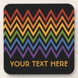Posavasos Astilleros del personalizado del patrón de chequeo