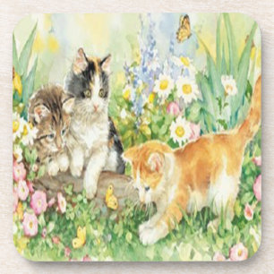 Posavasos Astras Cuestas De Gatito