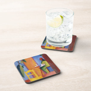 Posavasos Astras de arte del "Turkish Café"