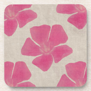 Posavasos Astras de flores rosadas