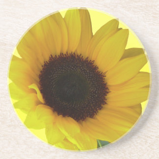 Posavasos Astras de girasol alegres regalos de flores amaril
