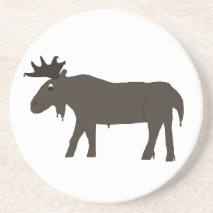 Posavasos Astras de Moose de chocolate