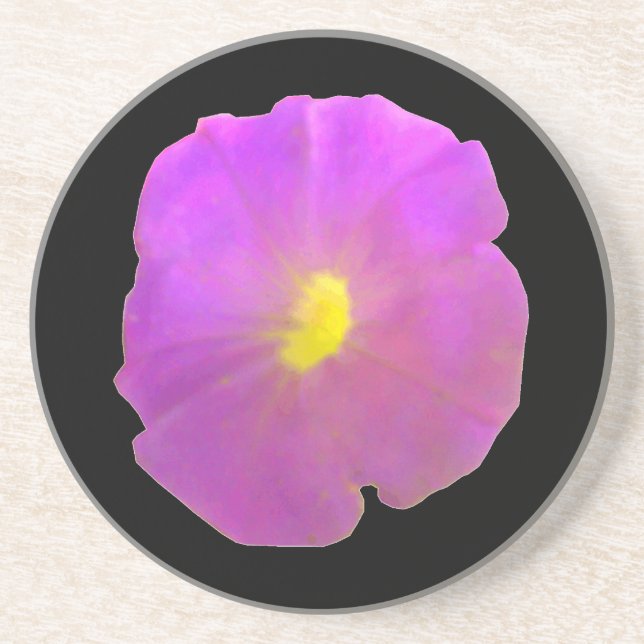 Posavasos Astras de Petunia púrpura (Frente)