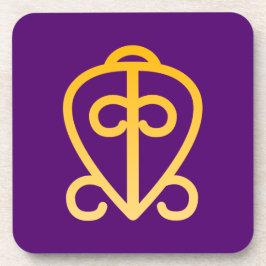 Posavasos Astras de símbolo Adinkra (amor)