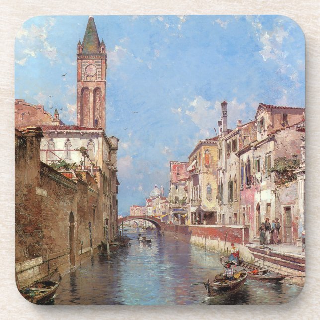 Posavasos Astras de Venecia de Unterberger (Frente)