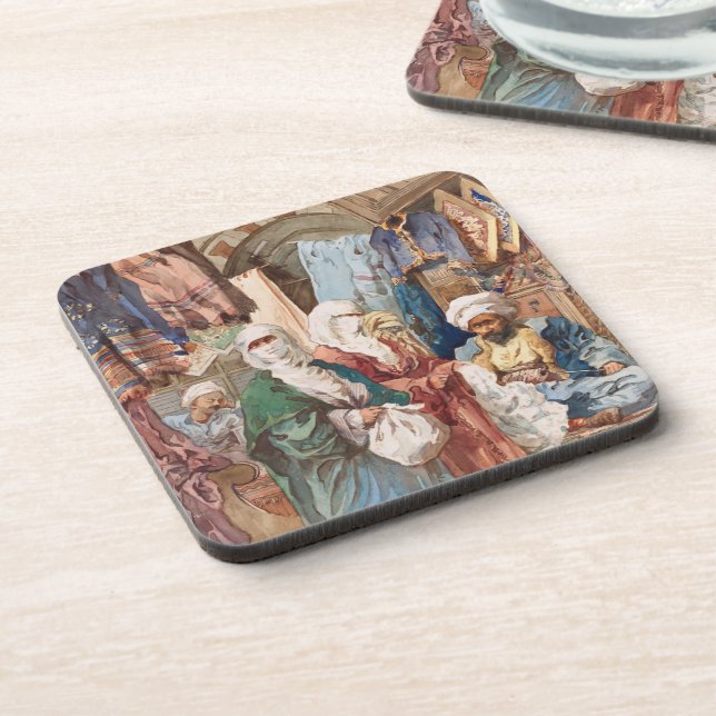 Posavasos Astras del "Bazar de la Seda" (Lado Izquierdo)
