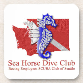 Posavasos Astras del logo de SeaHorses Divie Club