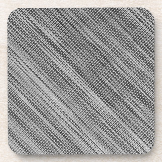 Posavasos Astras falsas de tela gris (Frente)