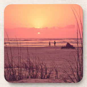 Posavasos Astras fotográficas de Beach Sunrise