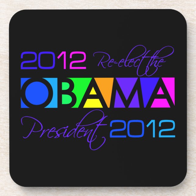 Posavasos Astras personalizados de OBAMA 2012 (Frente)
