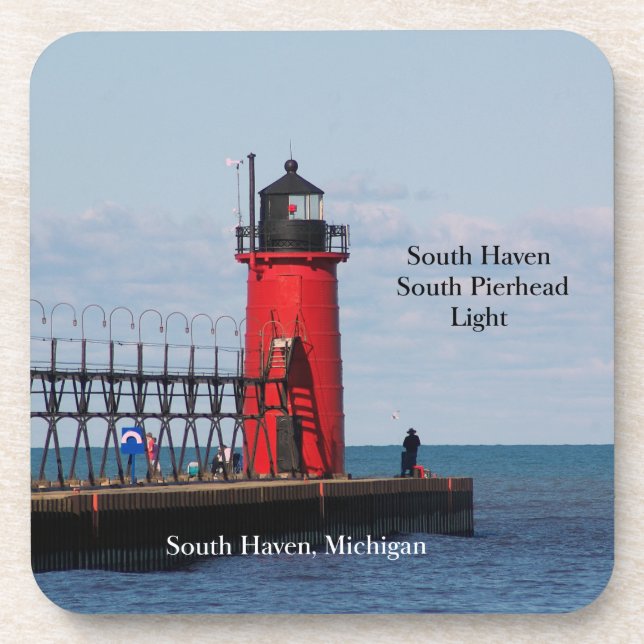 Posavasos Astras plásticas South Pierhead de South Haven (Frente)