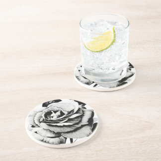 Posavasos Astras Rosas grabadas