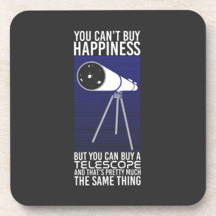 Posavasos Astronomía - No puedes comprar la felicidad