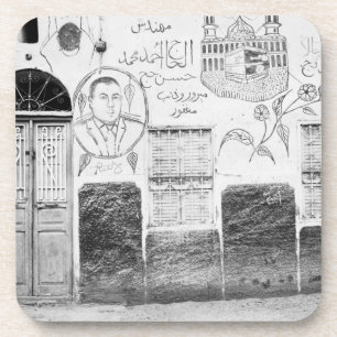 Posavasos Asuán Egipto, Casa Decorada