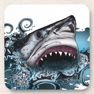 Posavasos Ataque a tiburones