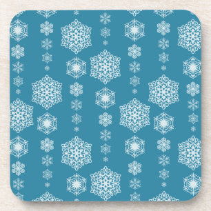 Posavasos Ataques azules deligentes de invierno