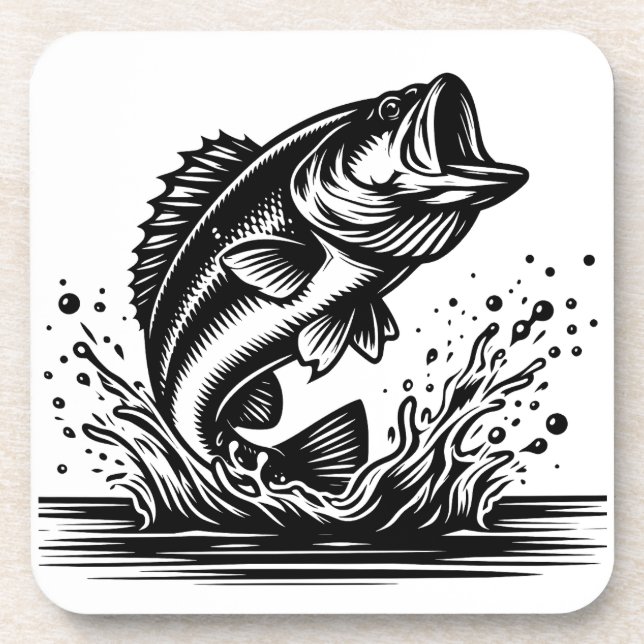 Posavasos Ataques de asas para saltar [conjunto de 6] (Frente)