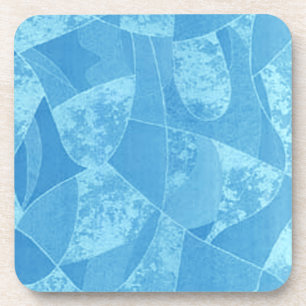 Posavasos Ataques de vidrio Blue Stain