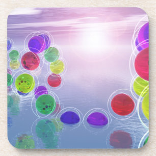 Posavasos Atardecer de corcho en sus cursos