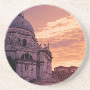 Posavasos Atardecer sobre la Basílica de Venecia