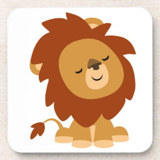 Posavasos Atracciones tranquilas de los leones Personalizado