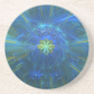 Posavasos Atractivo mágico de ocho hojas