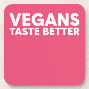 Posavasos Atractivo Vegano
