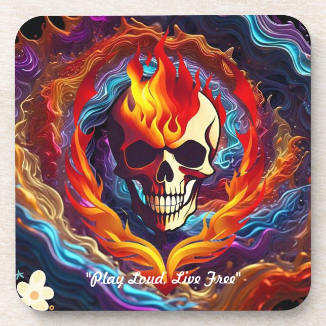 Posavasos "Atravesando La Noche" (Frente)