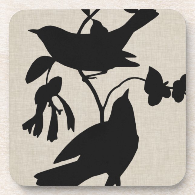 Posavasos Audubon Silhouette IV (Frente)